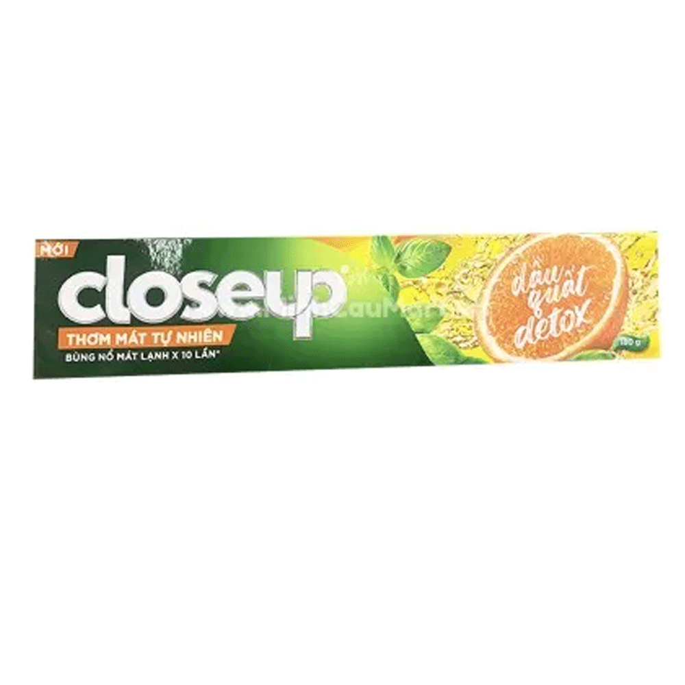 Closeup Citrus Detox Extra Fresh Toothpaste 180g Closeup