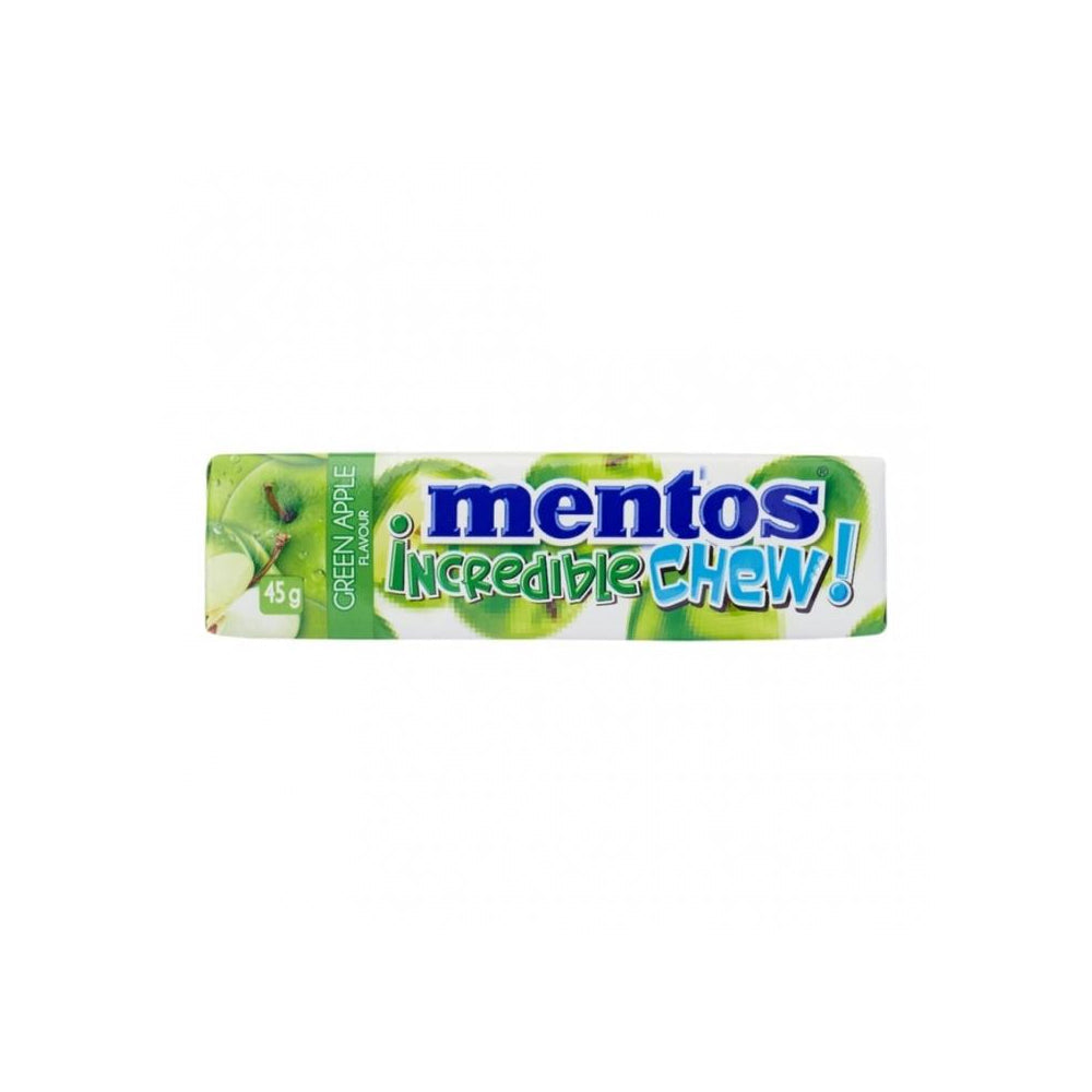 Mentos Green Apple Incredible Chew 45g - Snapcart.pk