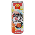 Best Day Popping Boba Peach Bubble Drink 320ml