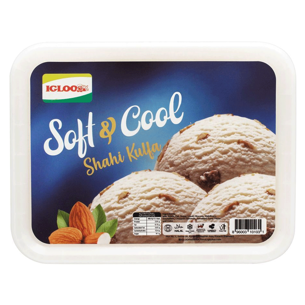 Igloo Soft & Cool Malai Kulfa Tub 1.4ltr