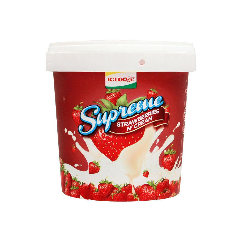 Igloo Strawberry Ripple Supreme 850ml - Snapcart.pk