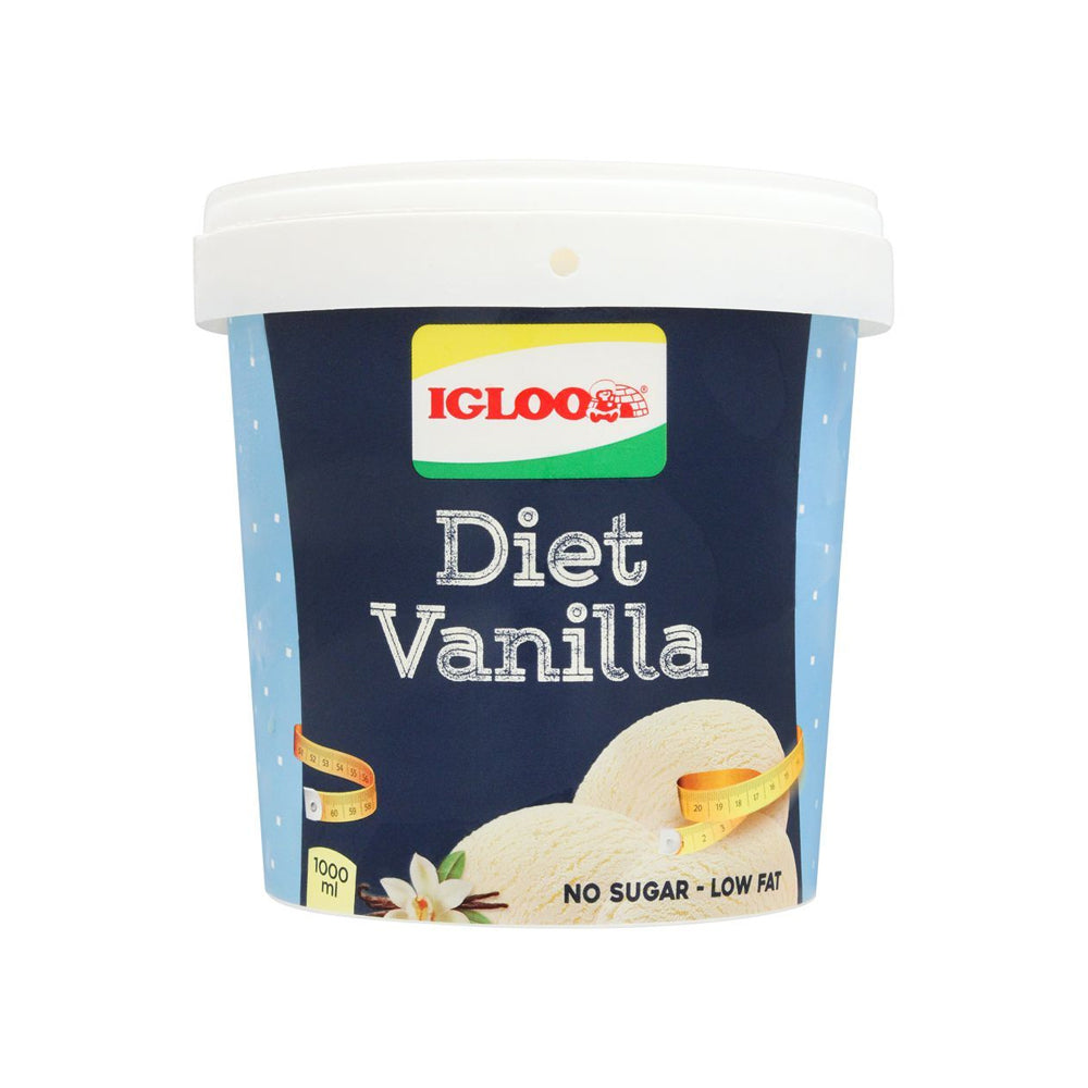 Iglo Supreme Diet Vanilla Frozen Dessert 850ml - Snapcart.pk