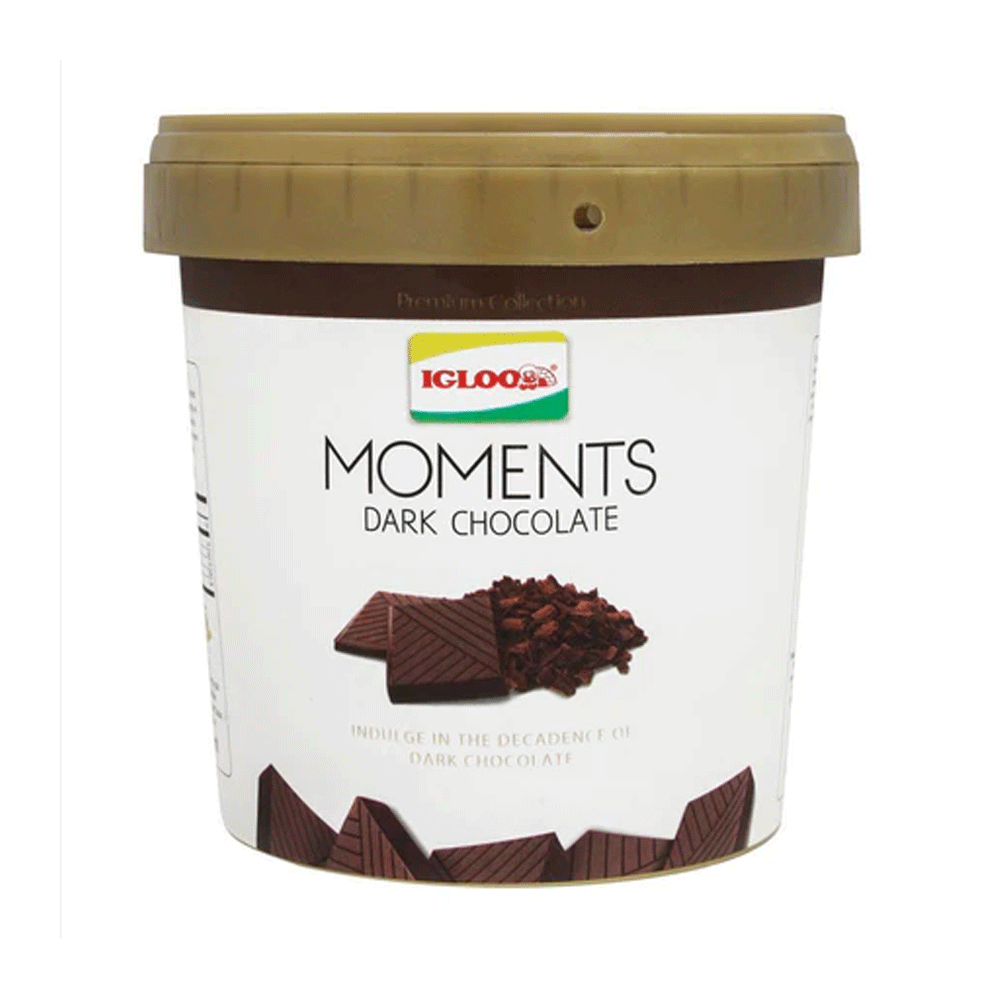 Igloo Dark Chocolate Moment Ice Cream 850ml