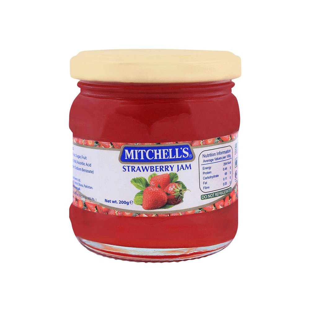 Mitchells Strawberry Jelly 200g - Snapcart.pk