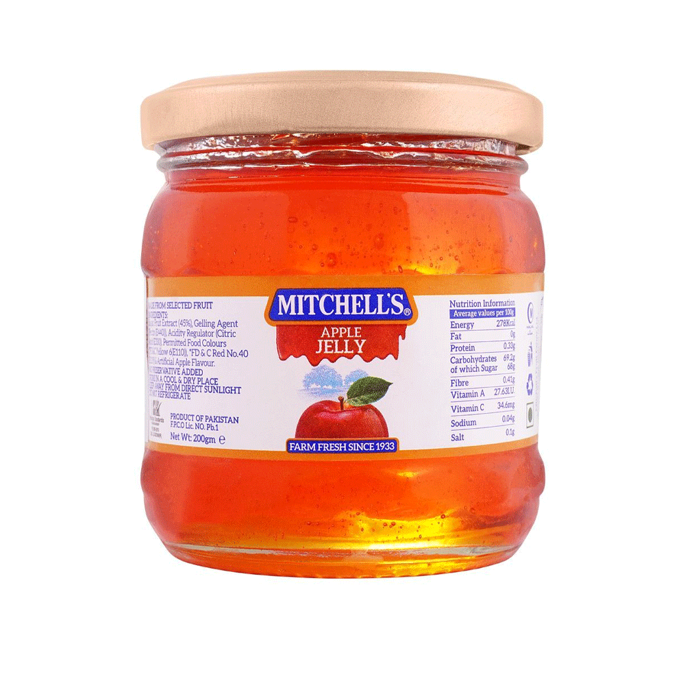 Mitchells Jelly Apple 200g - Snapcart.pk