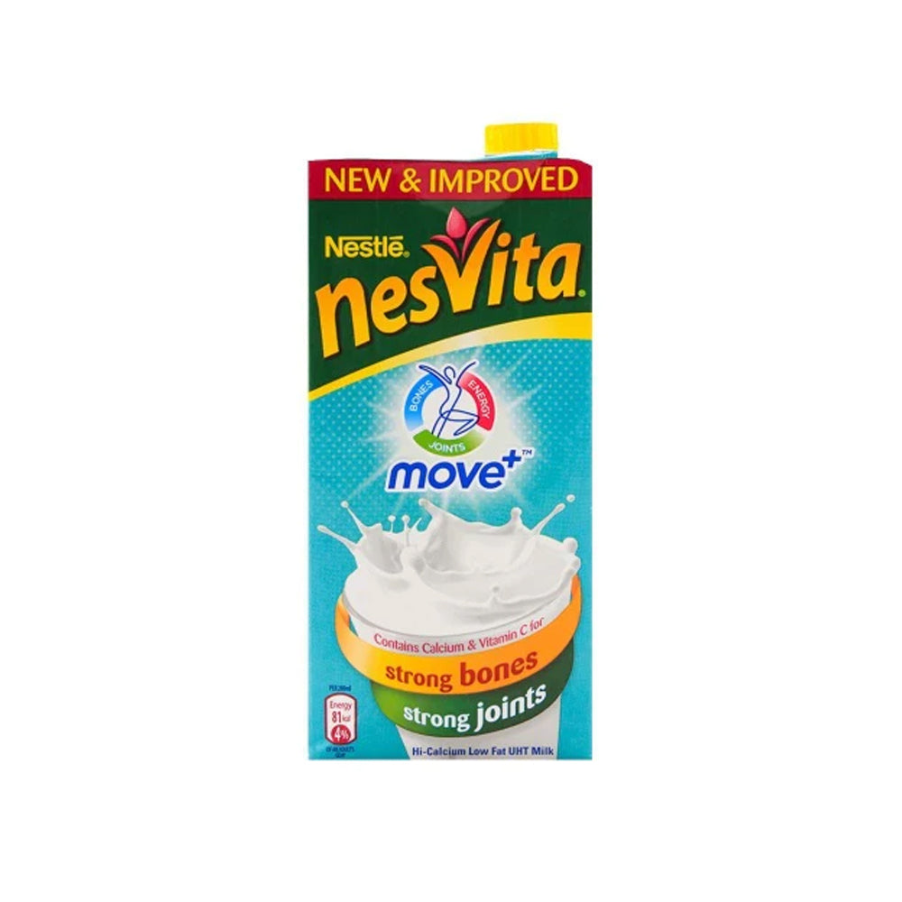 Nestle Nesvita Milk Pak Hi-calcium Low Fat Milk 1ltr - Snapcart.pk