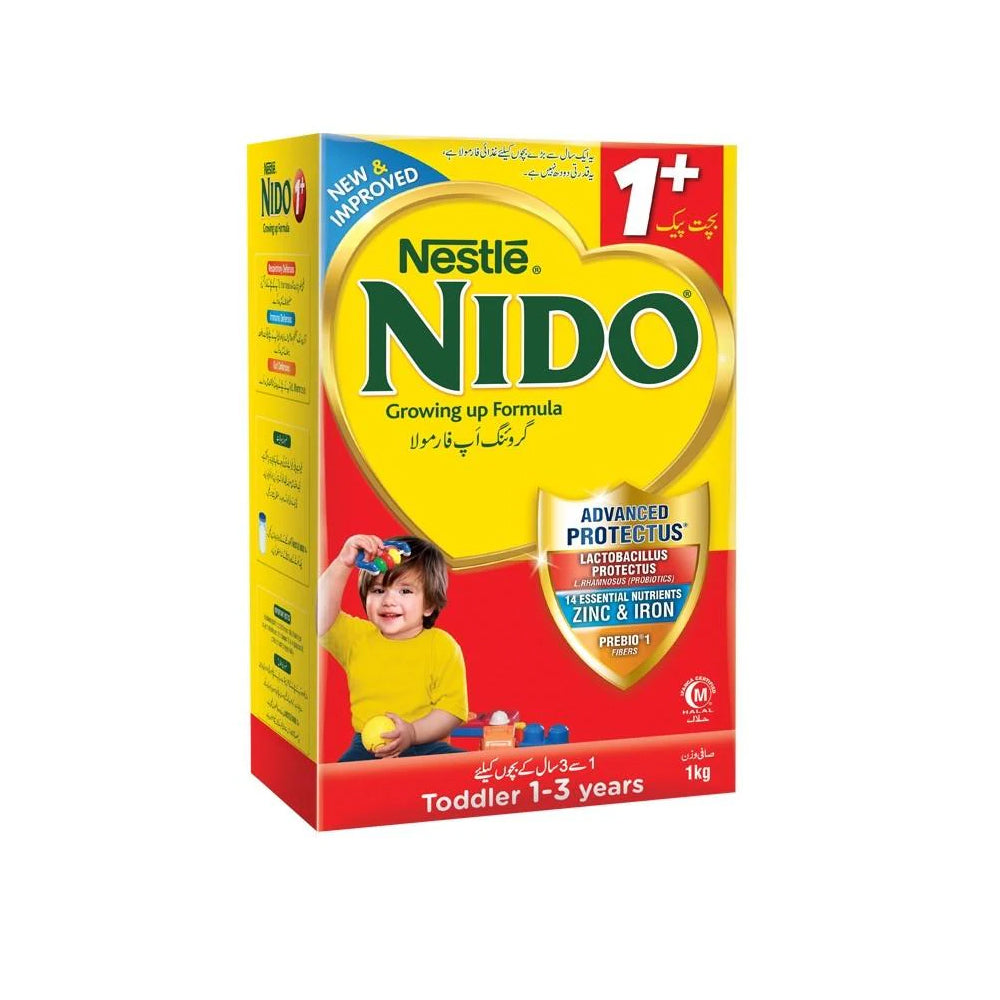 Nestle Nido 1+ Growing Up Formula Milk 900g - Snapcart.pk