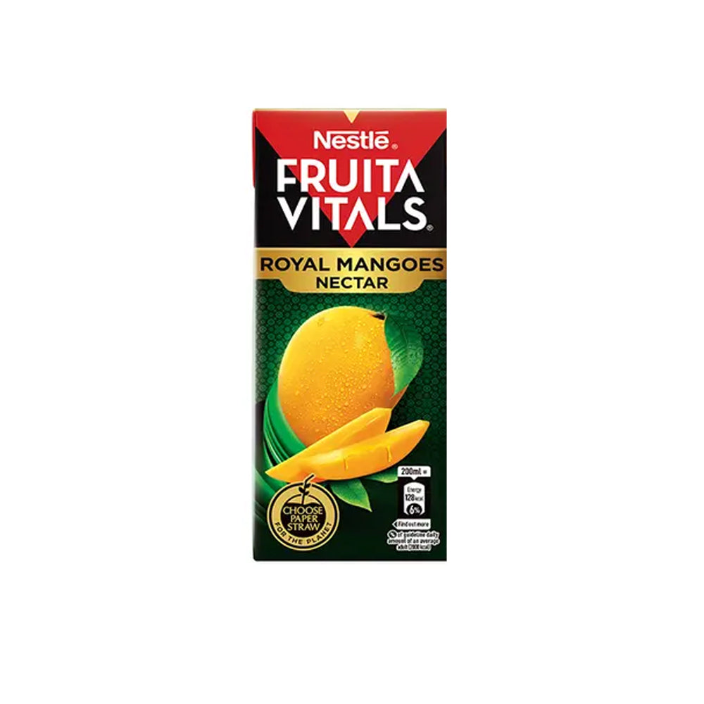 Nestle Fruita Vital Royal Mangoes Nectar 200ml - Snapcart.pk