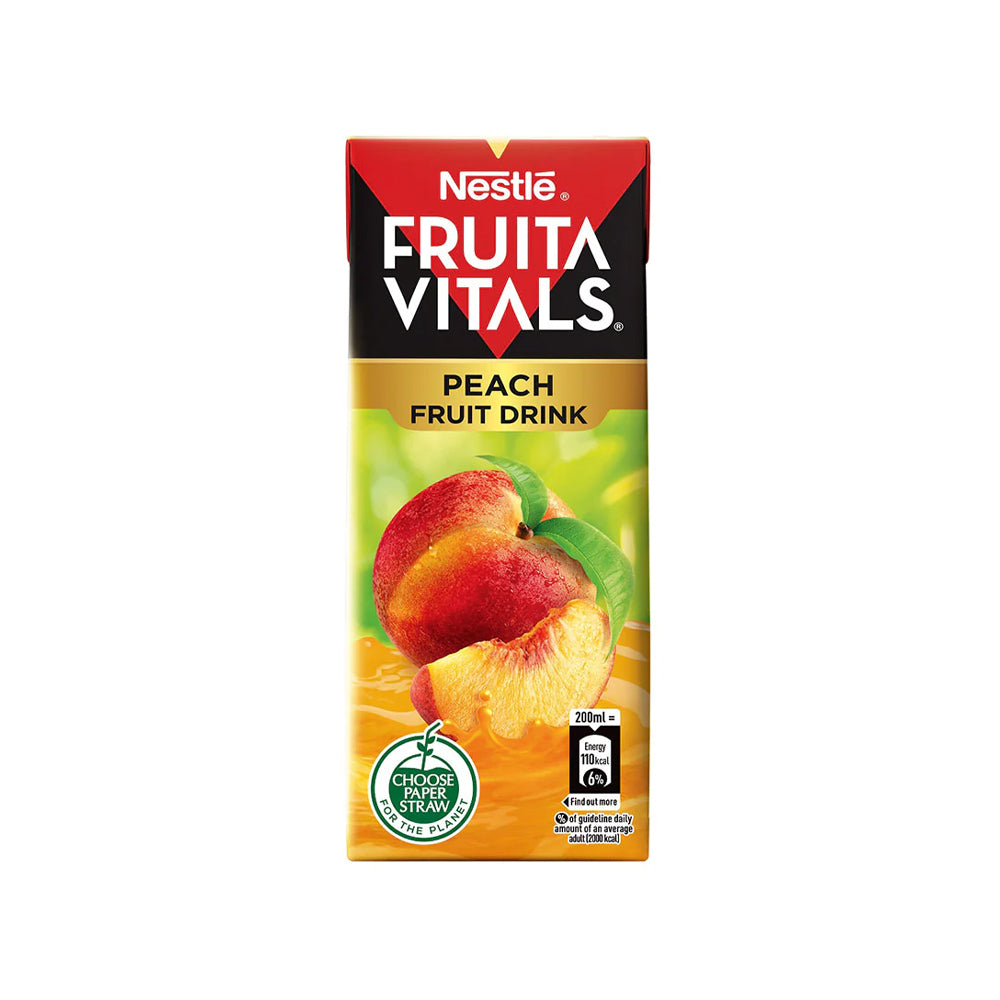 Nestle Fruita Vitals Peach Nectar 200ml - Snapcart.pk