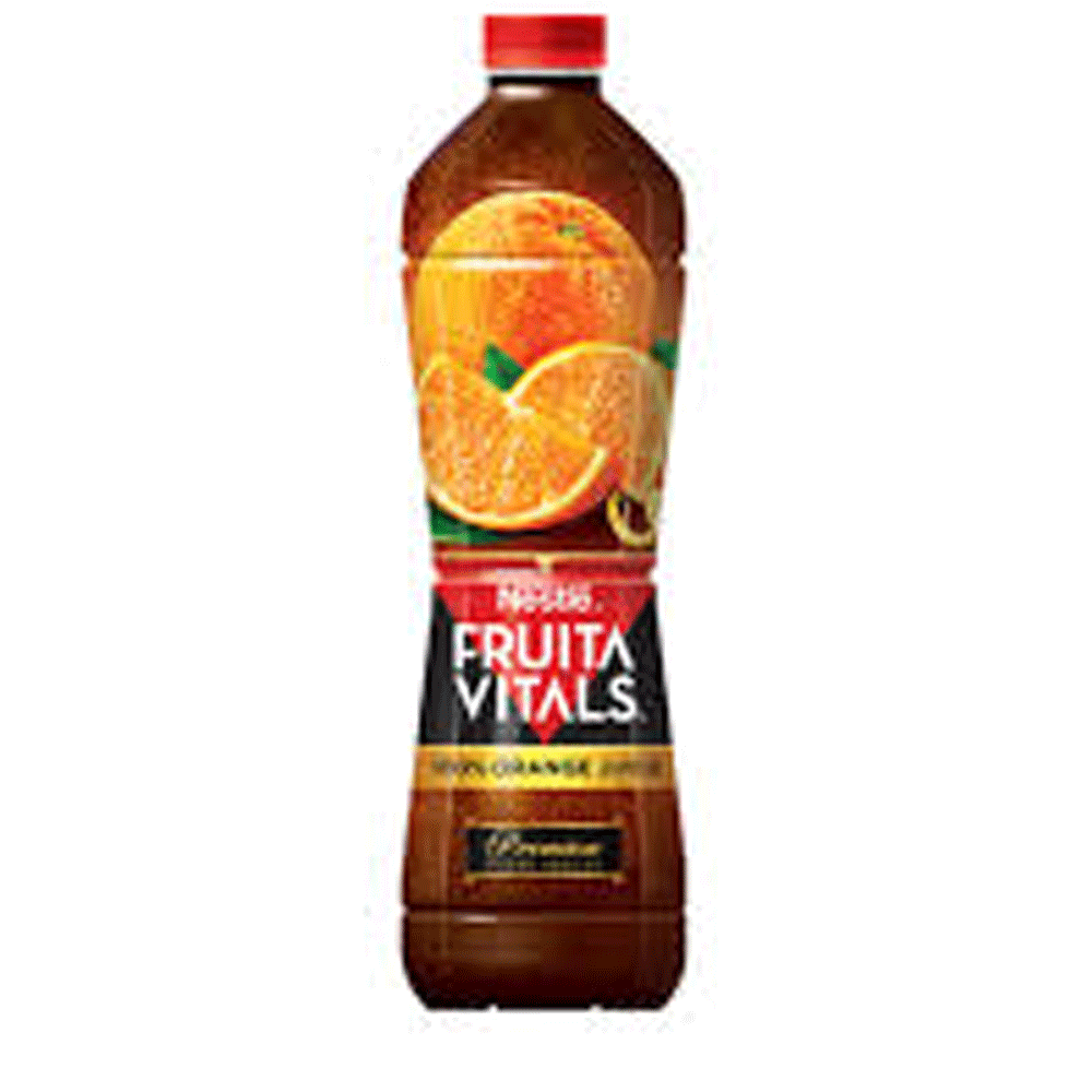Nestle Fruita Vitals 100% Orange Juice 1 Liter
