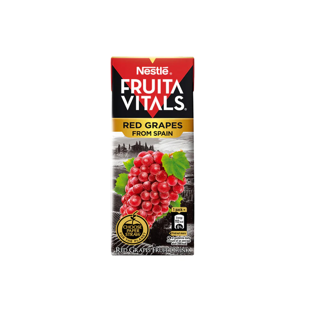 Nestle Fruita Vitals Red Grapes Juice 200ml - Snapcart.pk
