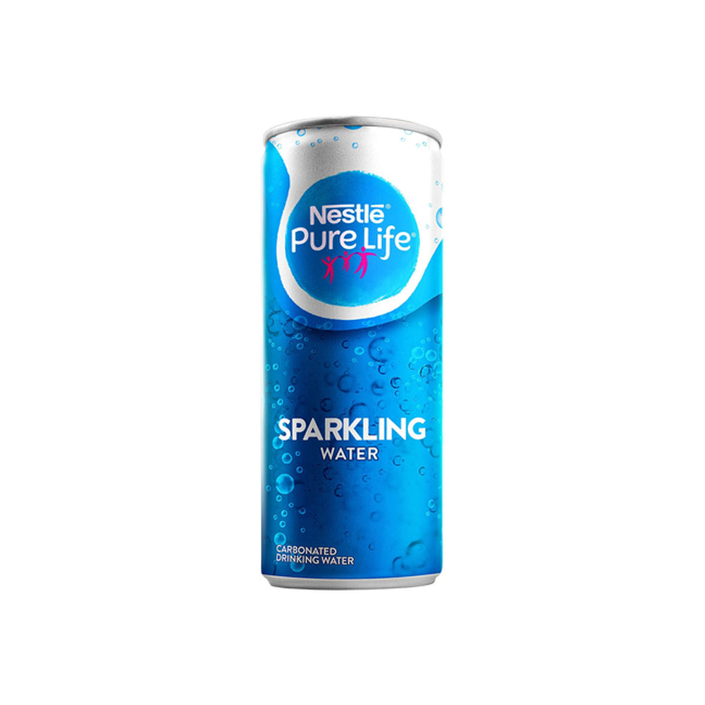 Nestle Pure Life Sparkling Water Can 250ml - Snapcart.pk