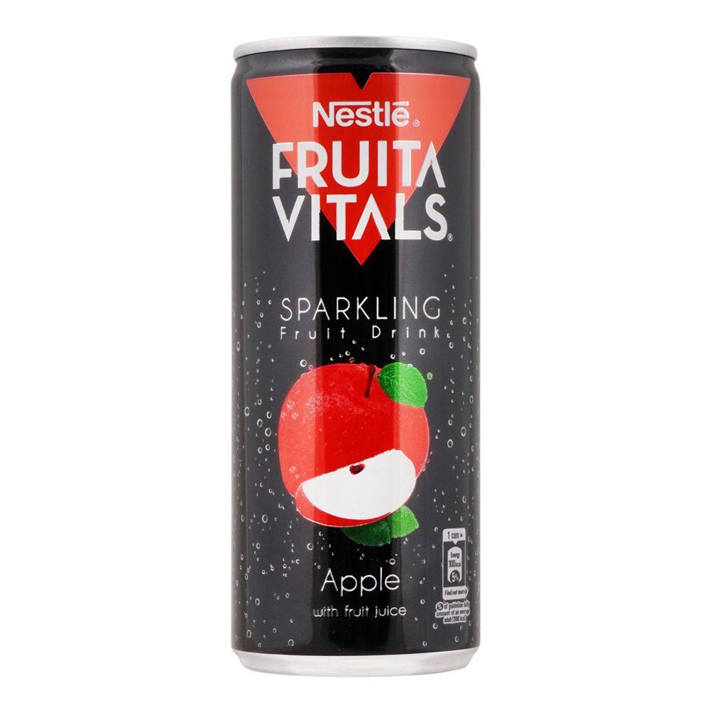 Nestle Fruita Vitals Sparkling Fruit Drink Apple 250ml 5+1 - Snapcart.pk