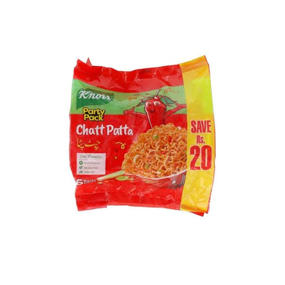 Knorr Chatt Patta Party Pack Noodles 6s - Snapcart.pk