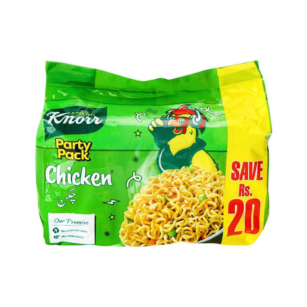 Knorr Chicken Party Pack Noodles 6s - Snapcart.pk
