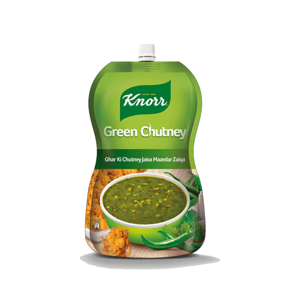 Knorr Green Chutney Pouch 400g - Snapcart.pk