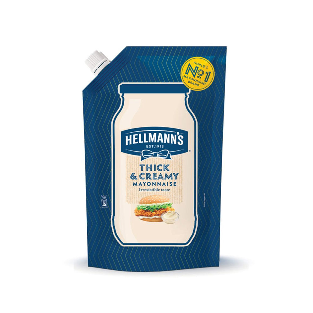 Hellmann's Thick & Creamy Mayonnasie 475ml - Snapcart.pk