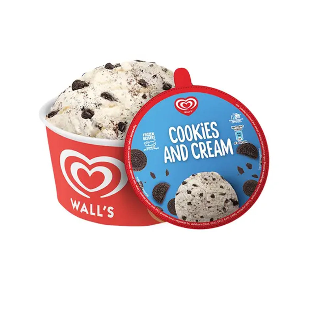 Walls Cookies & Cream Cup 100ml - Snapcart.pk