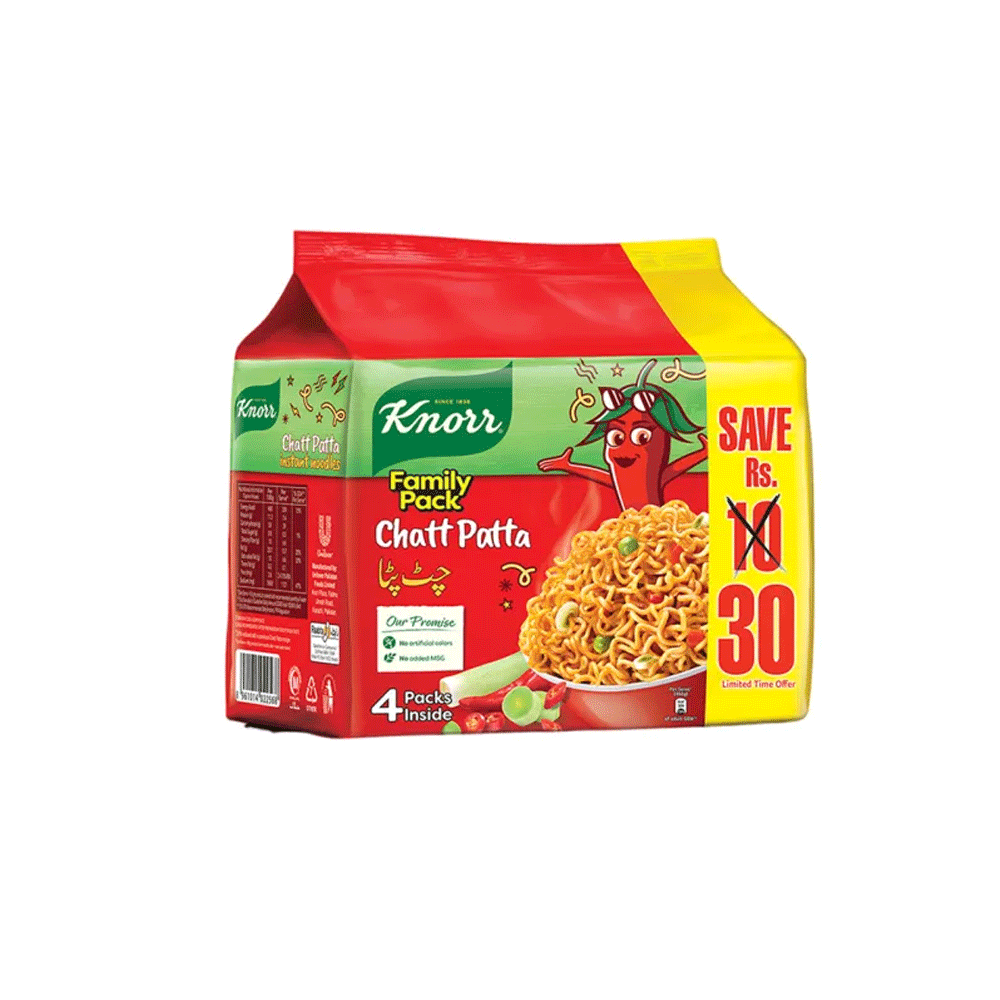 Knorr Family Pack Chatt Patta Noodle 200g - Snapcart.pk