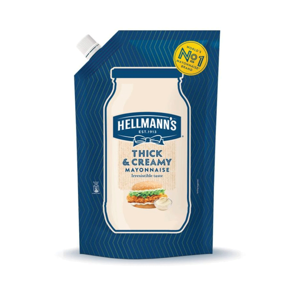 Hellmann's Thick & Creamy Mayonnasie 180g - Snapcart.pk
