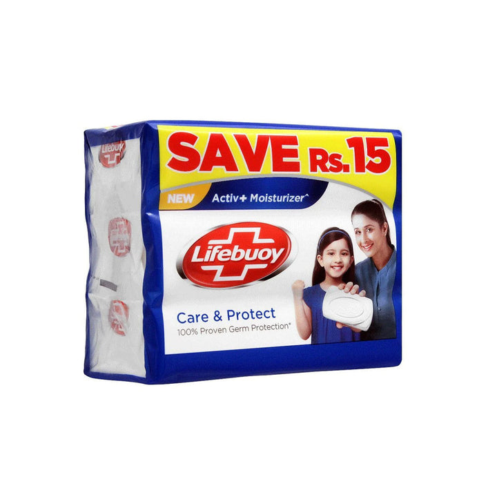 Lifebuoy Care & Protect Soap 3x100g - Snapcart.pk
