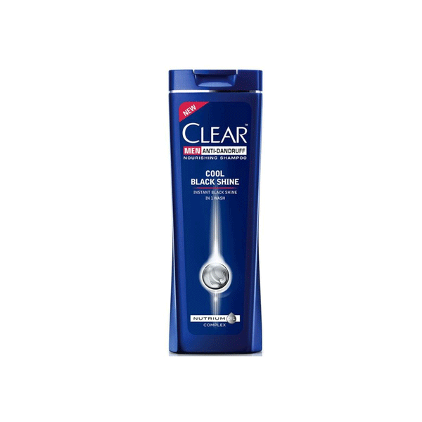Clear Cool Black Shine Men Shampoo 380ml - Snapcart.pk