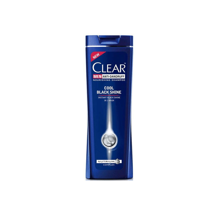 Clear Cool Black Shine Men Shampoo 380ml - Snapcart.pk