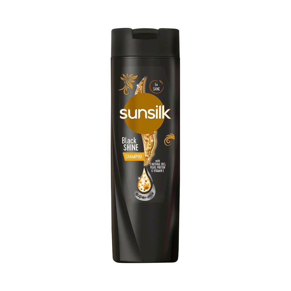 Sunsilk Black Shine Shampoo 185ml - Snapcart.pk