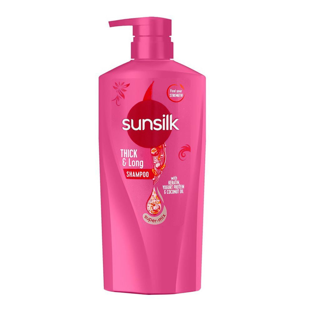 Sunsilk Thick & Long Shampoo 660ml - Snapcart.pk