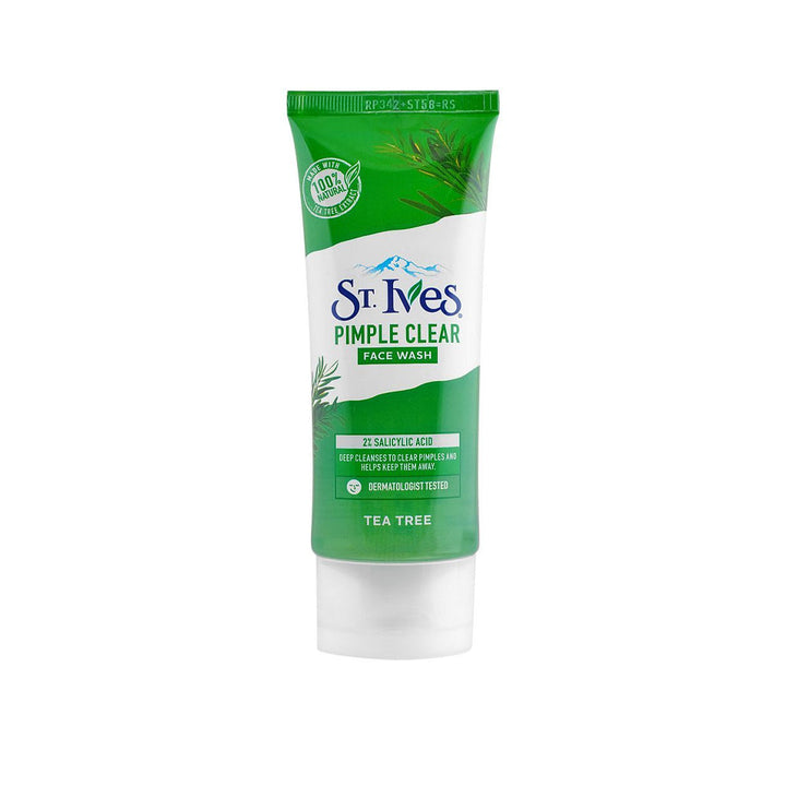 St. Ives Pimple Clear Tea Tree Face Wash 50g - Snapcart.pk