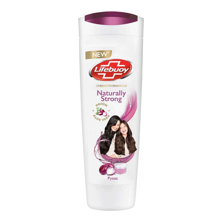 Lifebuoy Naturally Strong Onion & Aloe Vera Shampoo 175ml - Snapcart.pk