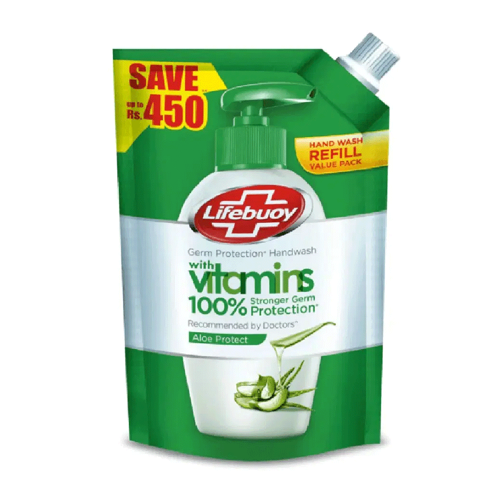 Lifebuoy Aloe Vera With Vitamins Hand Wash 900ml