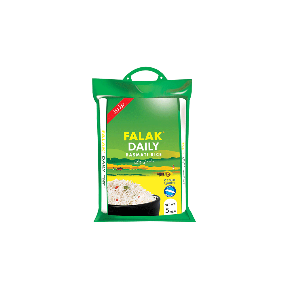 Falak Daily Basmati Rice 5kg - Snapcart.pk