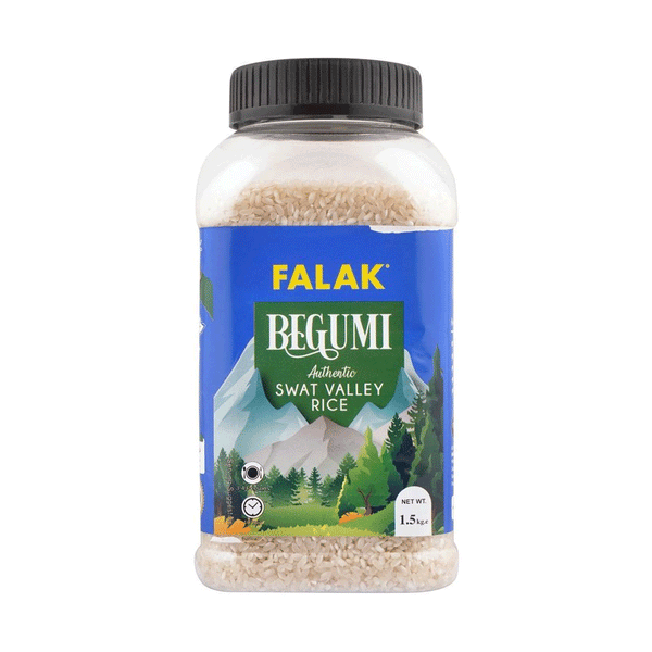 Falak Begumi Swat Valley Rice 1.5kg - Snapcart.pk