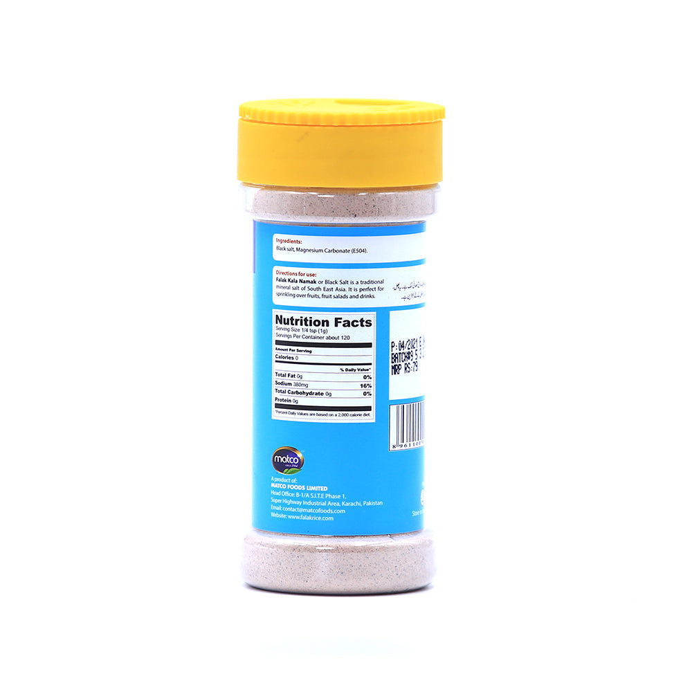 Falak Kala Namak (black Salt) 120g - Snapcart.pk