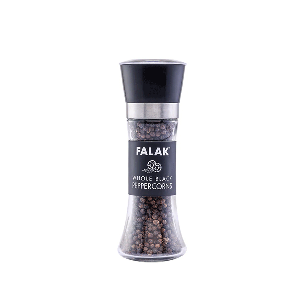 Falak Black Peppercorn Grinder Bottle 100g - Snapcart.pk