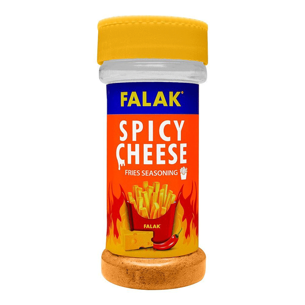 Falak Spicy Cheese Fries Seasning Podwer 75g - Snapcart.pk