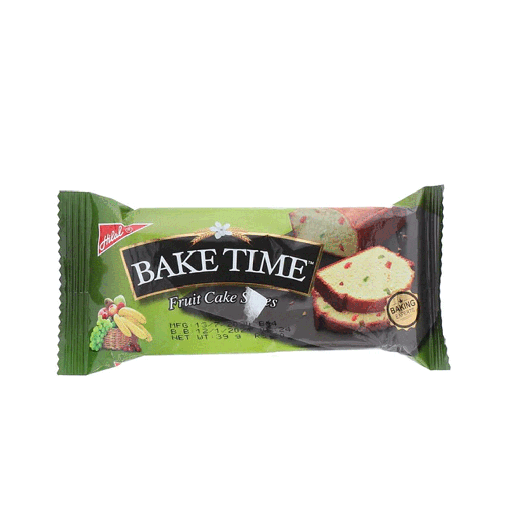 Hilal Bake Time Fruit Cake Slices 39g - Snapcart.pk