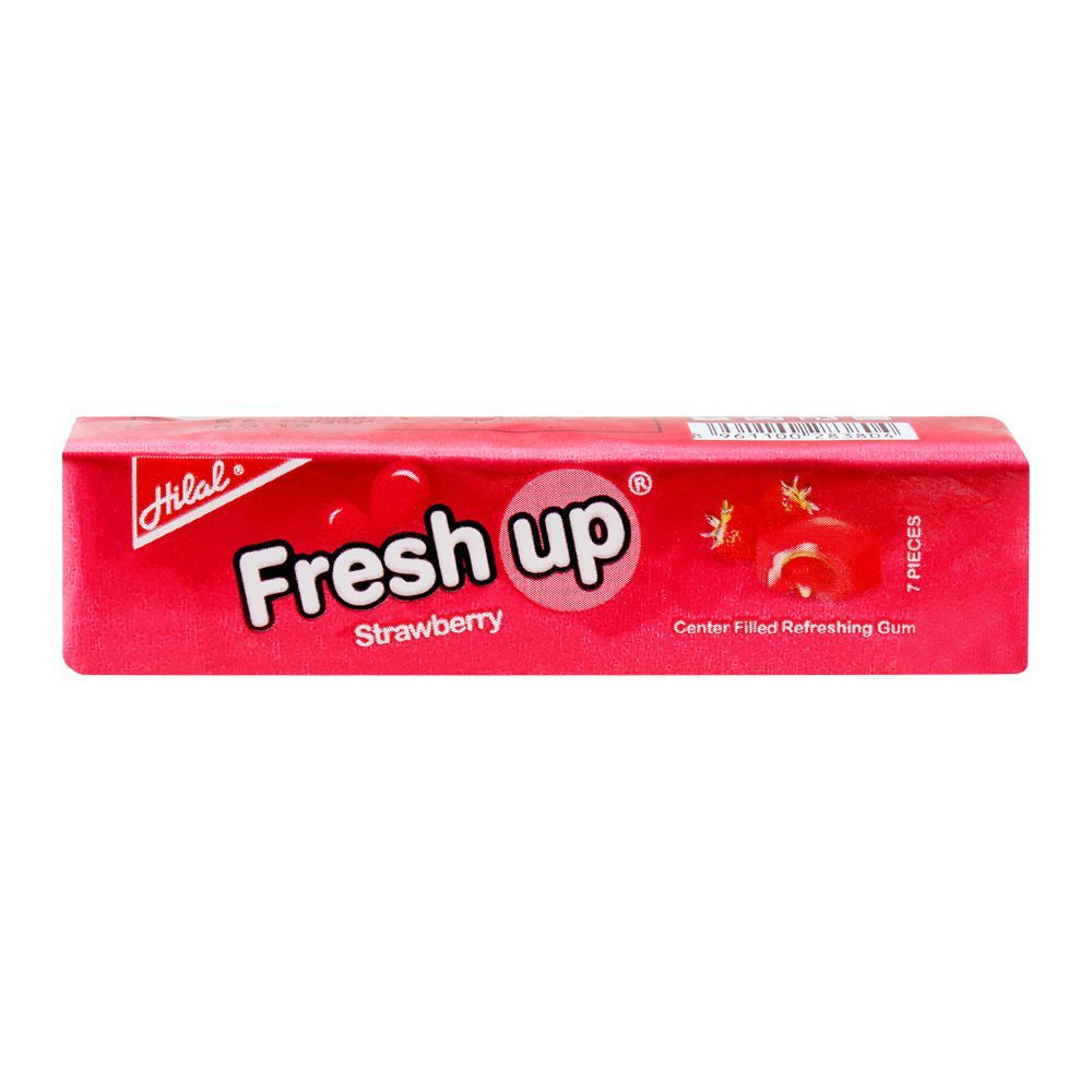 Hilal Fresh Up Strawberry Gum 7s - Snapcart.pk