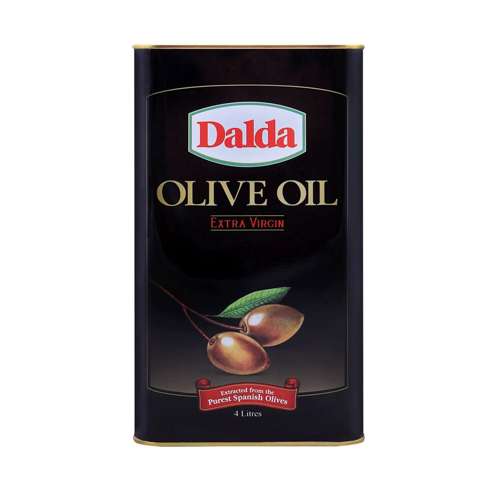 Dalda Extra Virgin Olive 4ltr Tin - Snapcart.pk