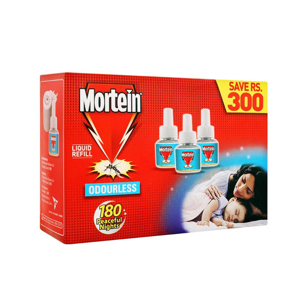 Mortein Odourless Liquid Refill 3pcs - Snapcart.pk