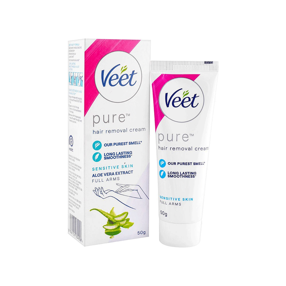 Veet Pure Hair Removal Cream Sensitive Skin Local 50g
