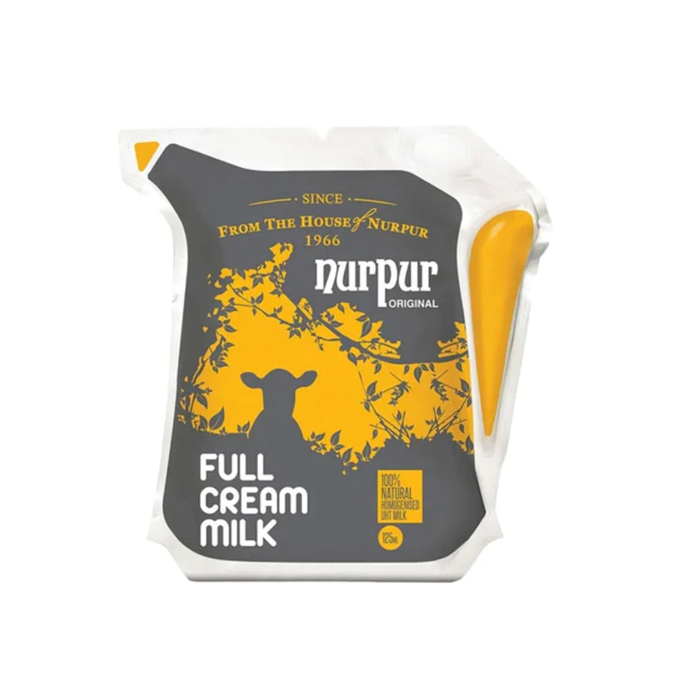 Nurpur Full Cream Milk 125ml - Snapcart.pk