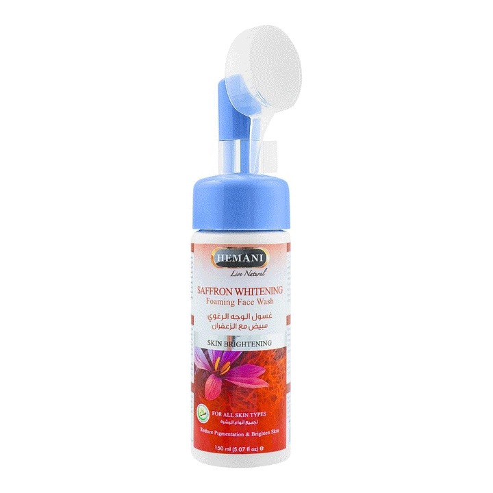 Hemani Saffron Whitening Face Wash 150ml - Snapcart.pk