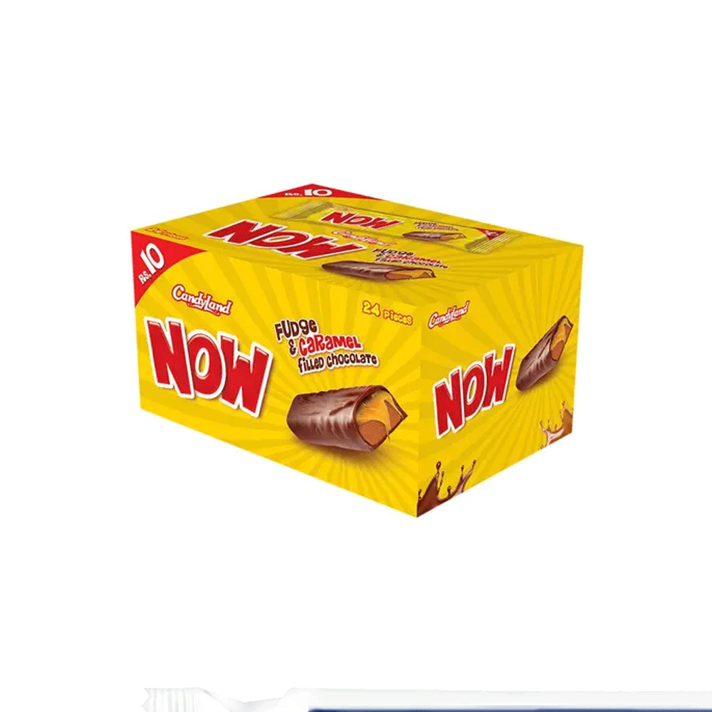 Now Fudge & Caramel Chocolate 16g - Snapcart.pk