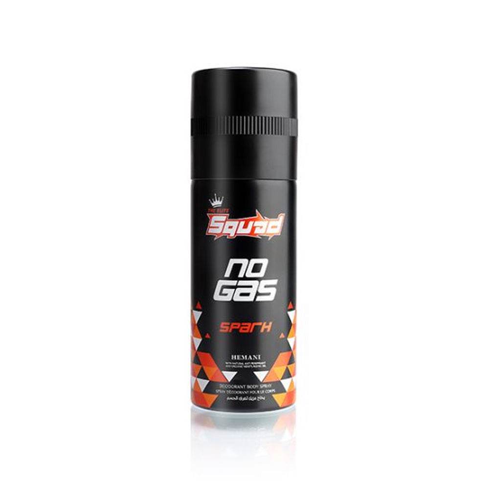 Hemani Squad No Gas Sparh Men Body Spray 150ml - Snapcart.pk