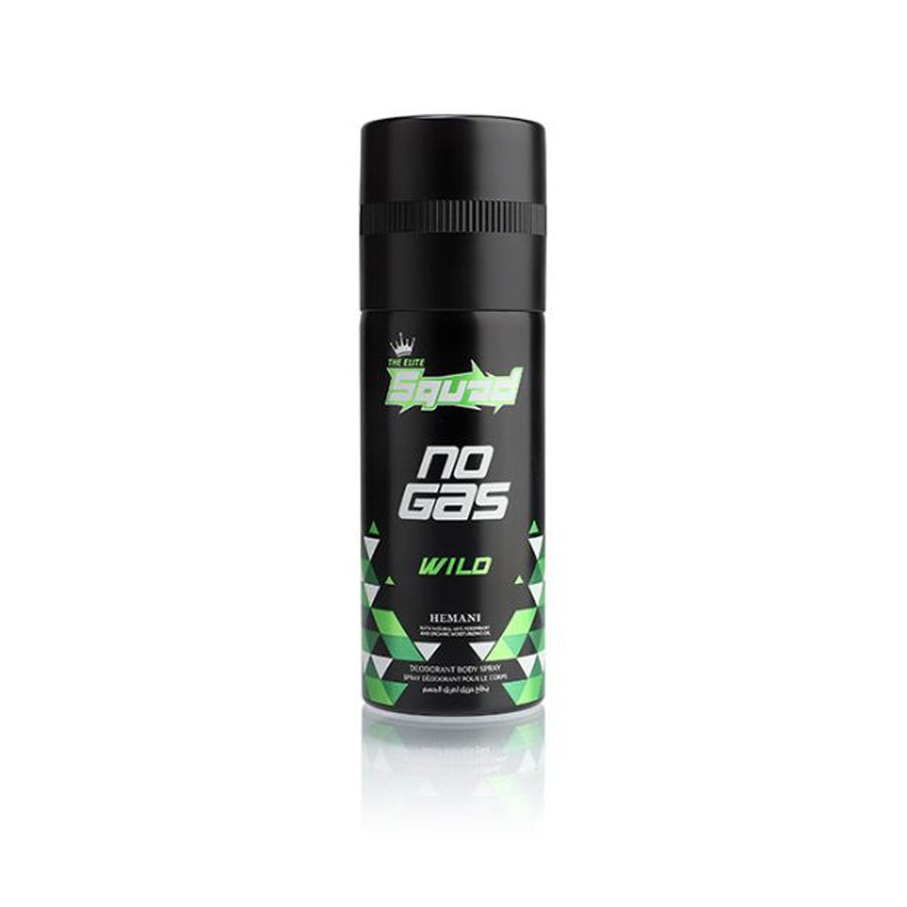 Hemani Squad No Gas Wild Men Body Spray 150ml - Snapcart.pk