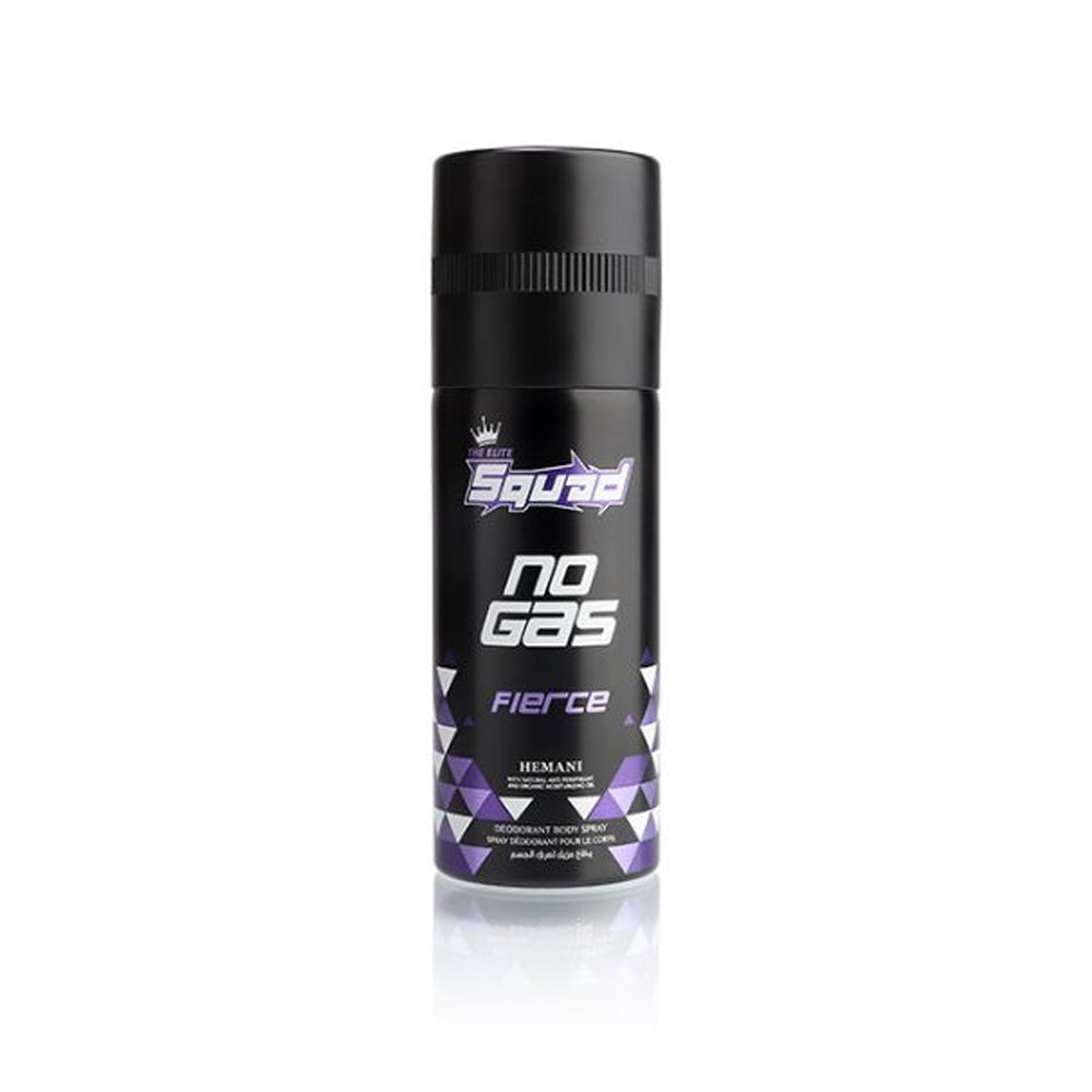Hemani Squad No Gas Fierce Men Body Spray 150ml - Snapcart.pk
