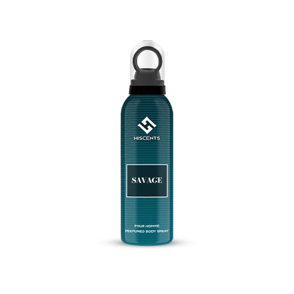 Hiscents Savage Men Body Spray 200ml - Snapcart.pk