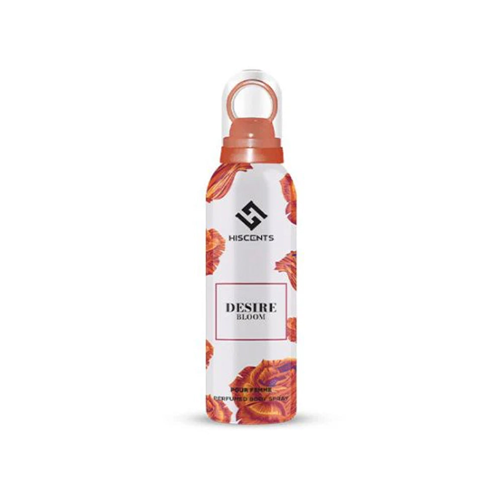 Hiscents Desire Bloom Women Body Spray 200ml - Snapcart.pk